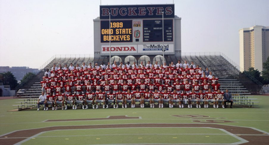 The 1989 Ohio State University football team.