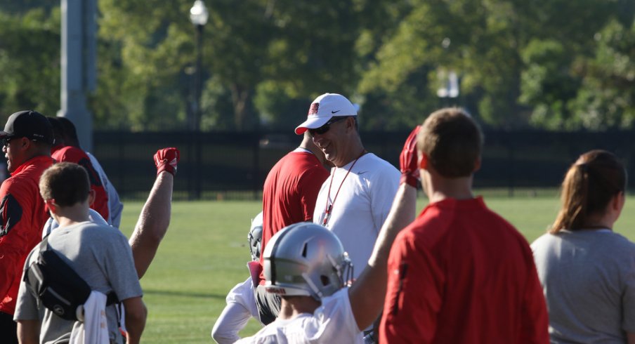 Notes from Ohio State's first freshmen practice in 2016 fall camp.