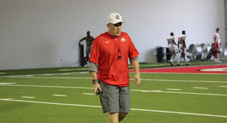 Ohio State offensive coordinator Ed Warinner will call plays from the press box this season. 