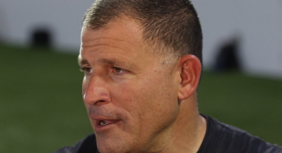 Greg Schiano meets with the media Thursday. 