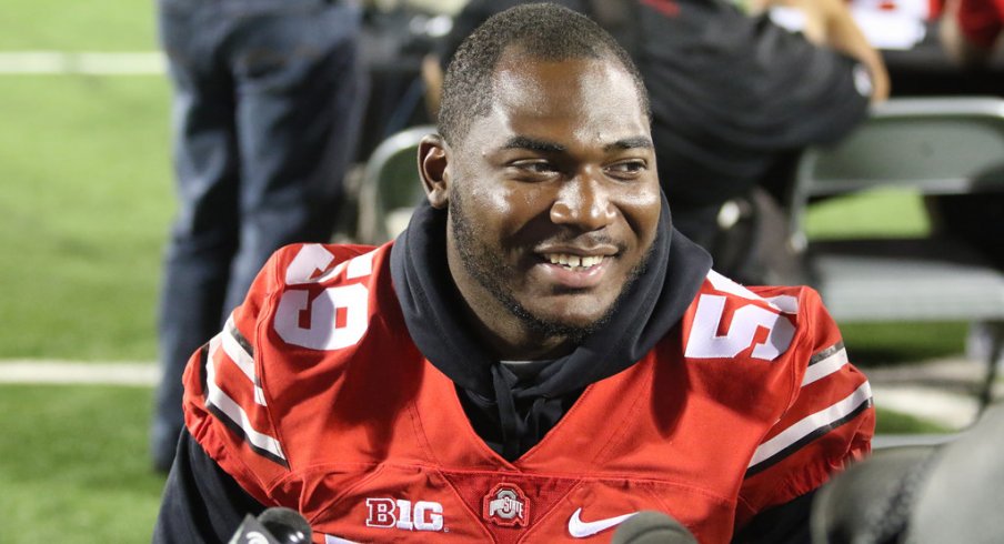 Tyquan Lewis at Ohio State's media day