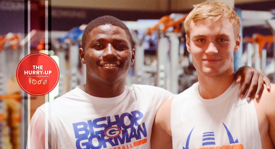Tyjon Lindsey, left, and Tate Martell