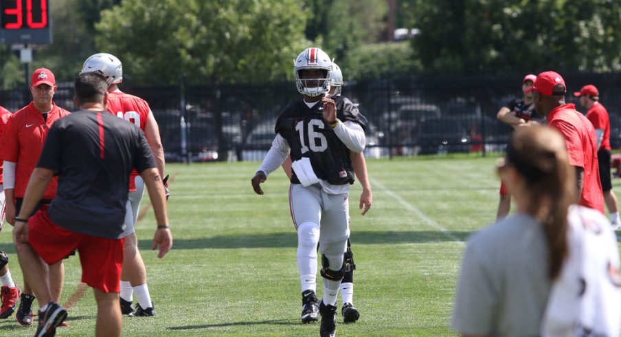 A preview of Ohio State's quarterback room for the 2016 season.