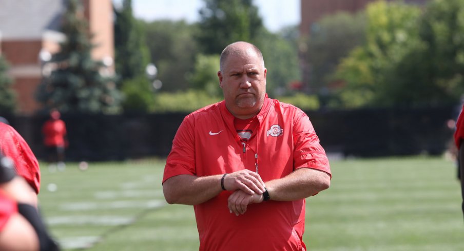Greg Studrawa is in his first season with Ohio State. 
