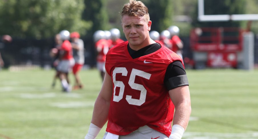 Pat Elflein finally feels full-go after shoulder surgery in May.
