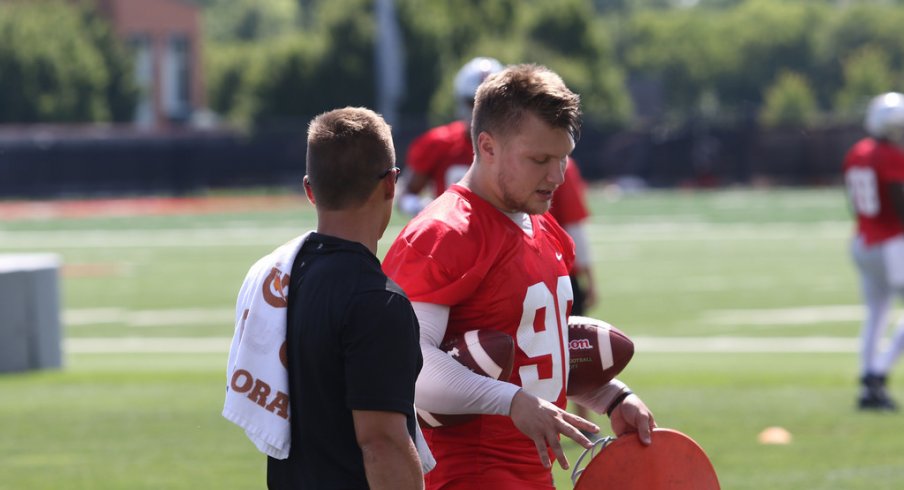 Ohio State kicker Sean Nuernberger is out with a groin injury.