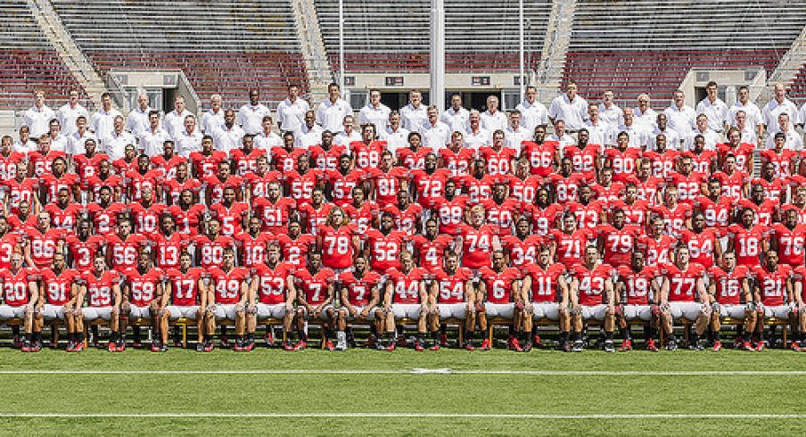 The 2012 Ohio State University football team.