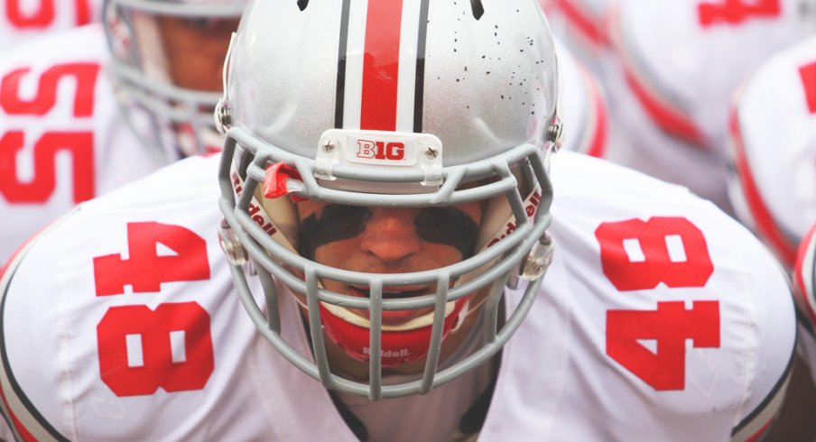 Ohio State senior linebacker Joe Burger