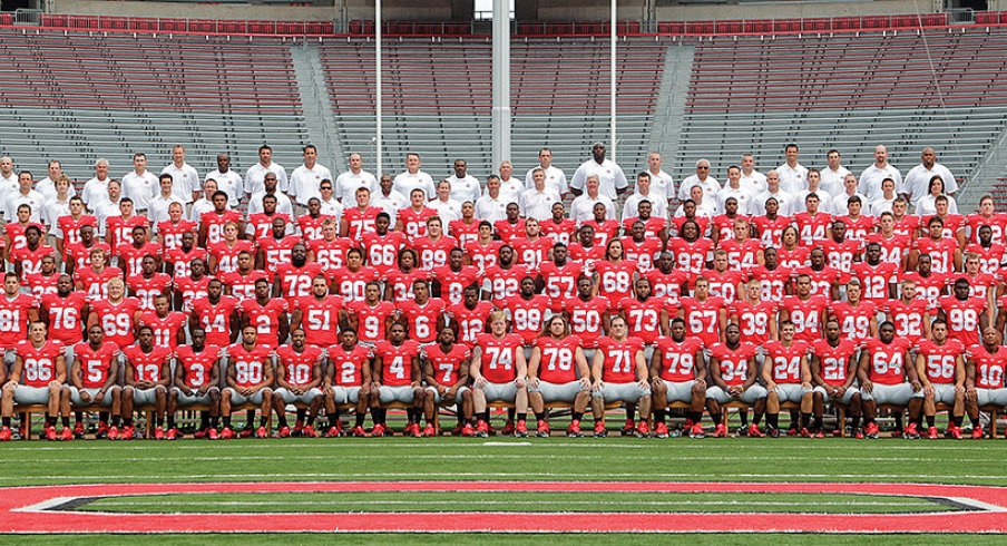 The 2013 Ohio State University football team.