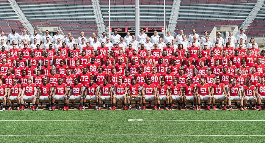 The 2014 Ohio State University football team.