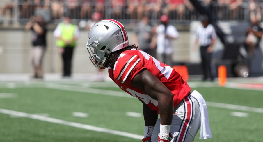 Malik Hooker had an eventful first start at Free Safety