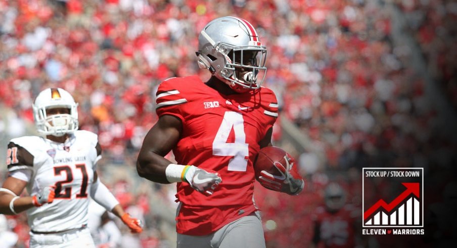 We're buying stock in Curtis Samuel