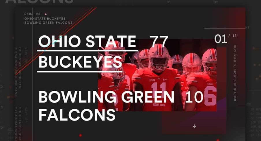Ohio State Bowling Green Statagram