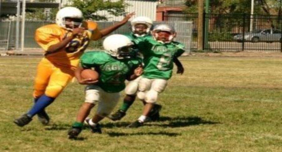 Jamarco Jones terrorizes pee wees in Chicago.