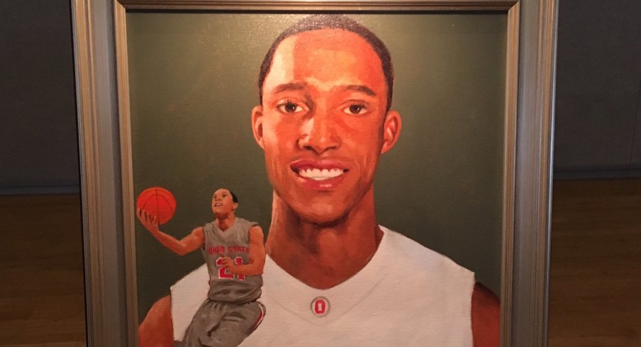 Evan Turner's Hall of Fame Portrait