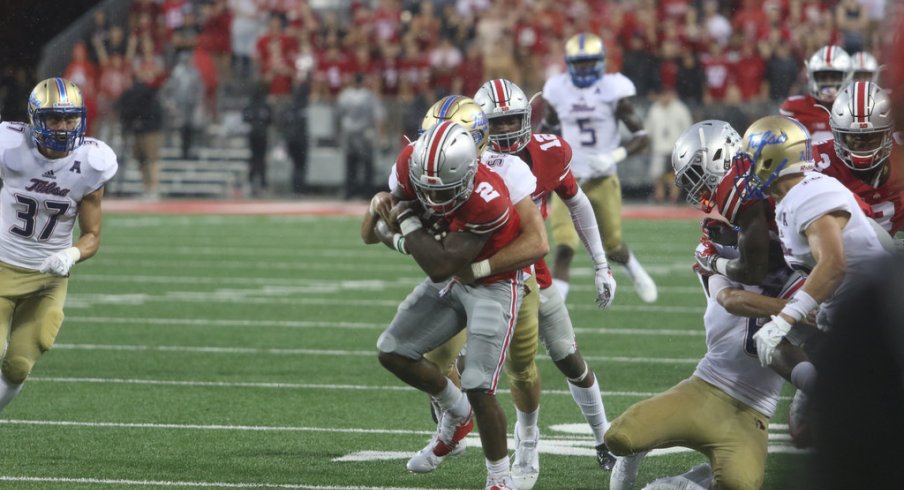 Dontre Wilson and Curtis Samuel are showing the versatility at H-back that Urban Meyer always wanted at Ohio State.