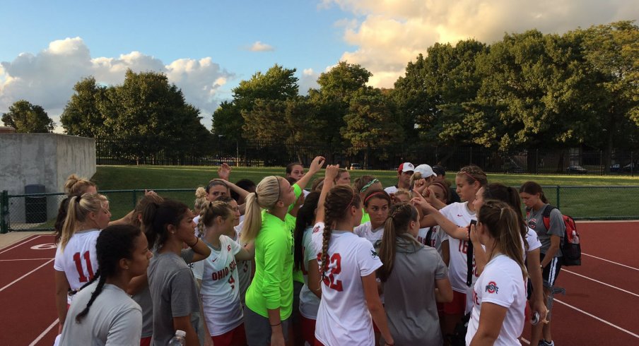 Women's Soccer wins in OT