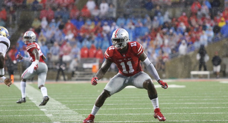 Ohio State junior defensive end Jalyn Holmes. 