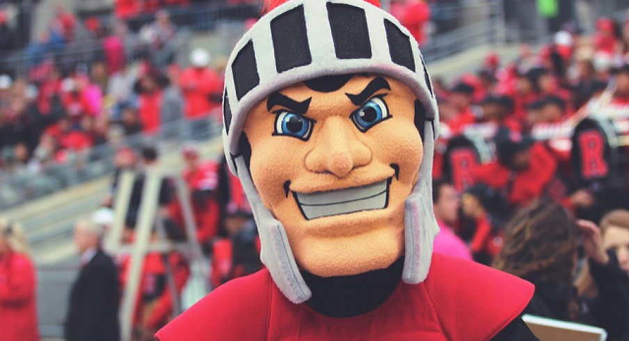 rutgers scarlet knight is watching you sleep