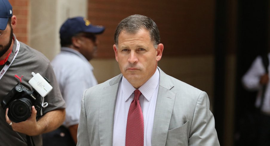 Greg Schiano cited for his role in collision.