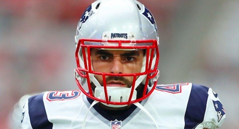 Nate Ebner with the New England Patriots.