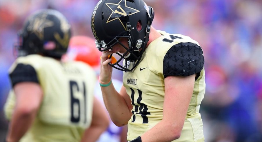 Vanderbilt QB Kyle Shurmur