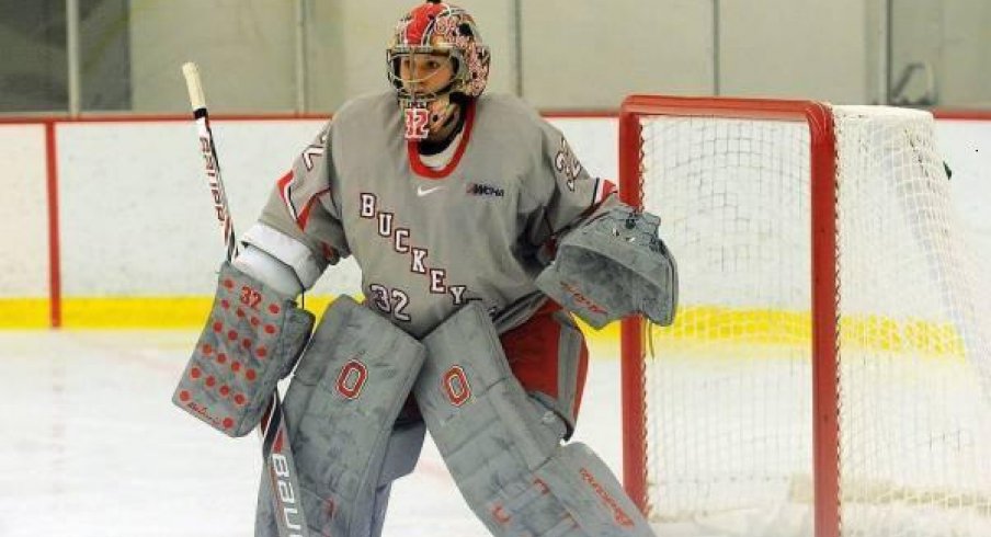 Ohio State goaltender Kassidy Sauve is the WCHA's Defensive Player of the Week