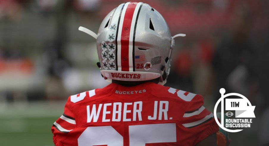 With 495 rushing yards through four games, Mike Weber is on pace for over 1,600 yards as a first year starter.