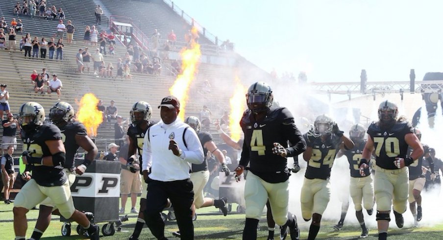 Darrell Hazell leads the Boilermakers.