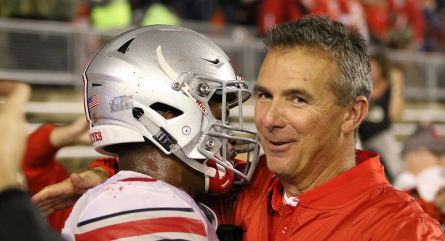 Urban Meyer knows his team needs to improve but said Tuesday he loves where it's at.