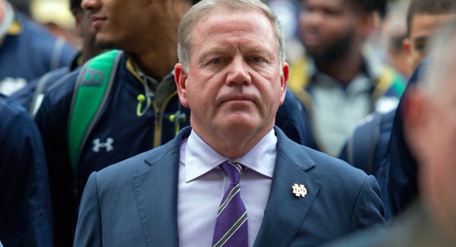 Brian Kelly will be back in 2017.