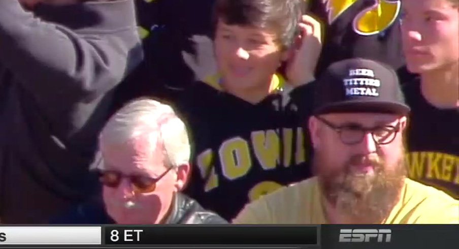 THIS IOWA FAN IS METAL