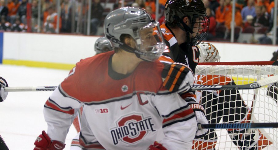 Nick Schilkey contributed three points in Ohio State's home opening win over Bowling Green.