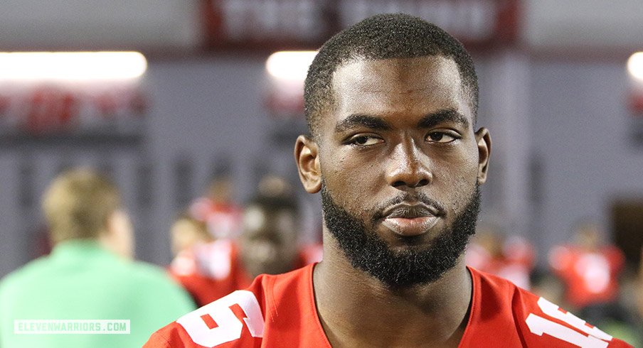 J.T. Barrett making J.T. Barrett face.