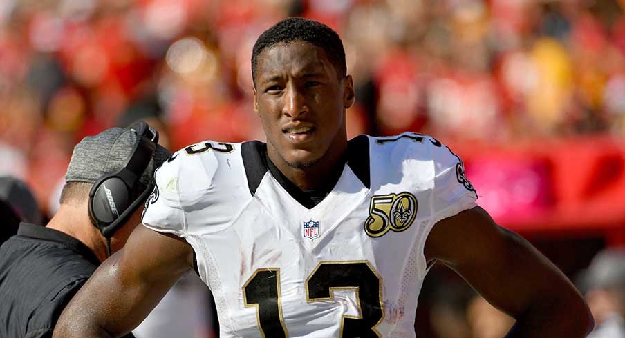 The New Orleans Saints Michael Thomas turned in his first 100-yard receiving game in the NFL