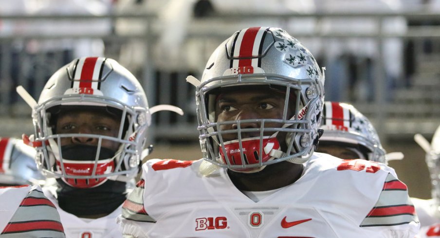 Tyquan Lewis is one of six Ohio State captains. 