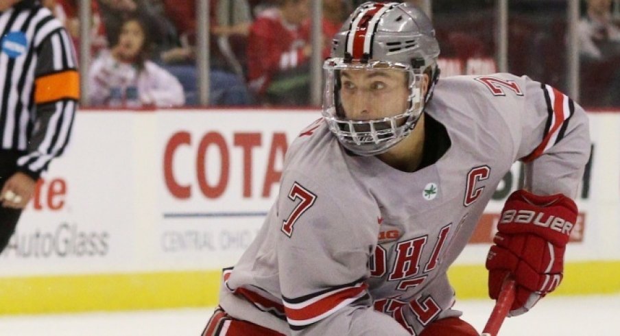 Ohio State captain Nick Schilkey is Big Ten Hockey's Second Star of the Week. 