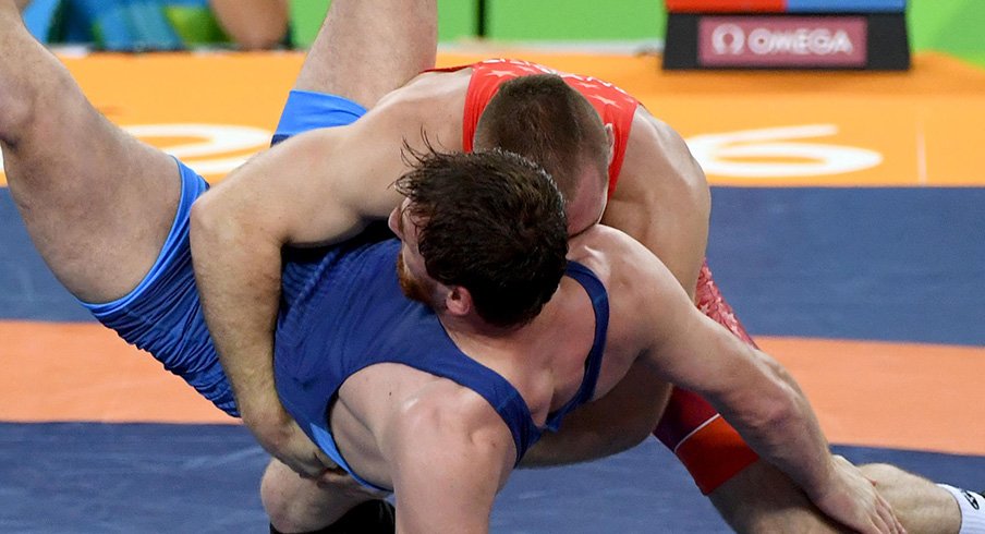 Ohio State's Kyle Snyder destroying a dude at the 2016 Summer Olympics in Rio