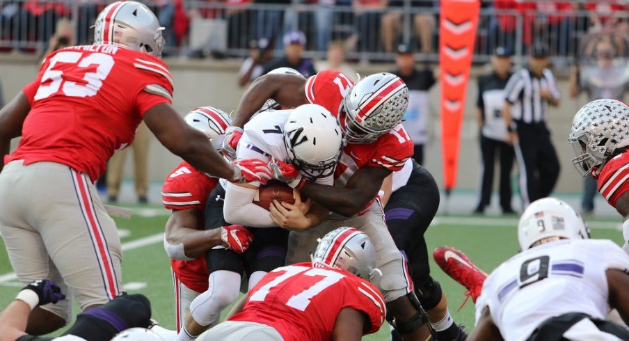 Ohio State piled up on Northwestern to seal the win.