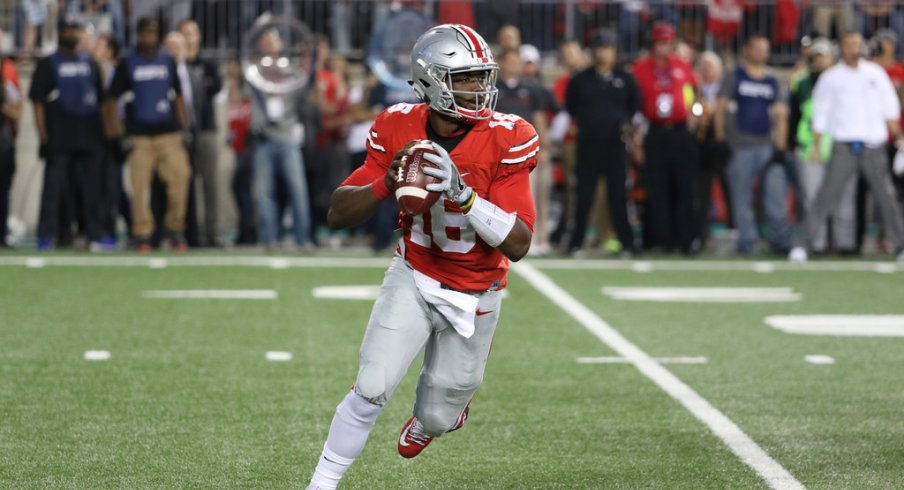 Despite not taking many shots downfield, the Buckeye passing game was much improved against Northwestern