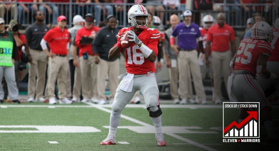 Ohio State quarterback J.T. Barrett.