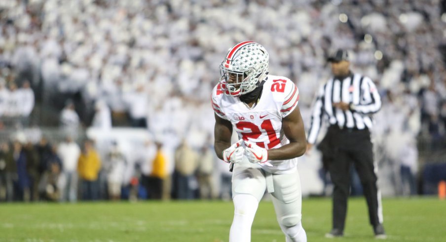 Ohio State wide receiver Parris Campbell against Penn State. 