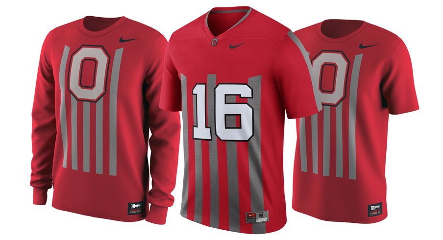 Nike's Ohio State throwback jerseys honoring the 1916 Buckeyes are available for purchase.