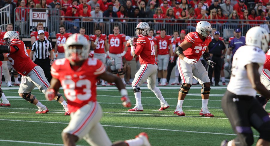 It hasn't translated to the field, but Urban Meyer sees proper steps being taken in the downfield passing game.