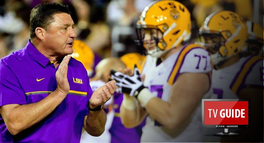 Oct 22, 2016; Baton Rouge, LA, USA; LSU Tigers head coach Ed Orgeron before a game against the Mississippi Rebels at Tiger Stadium. Mandatory Credit: Derick E. Hingle-USA TODAY Sports