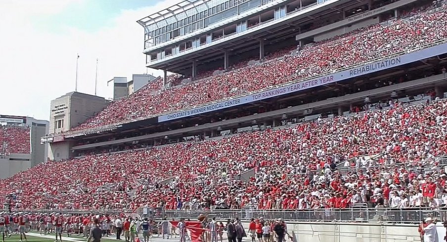 Ohio Stadium. 