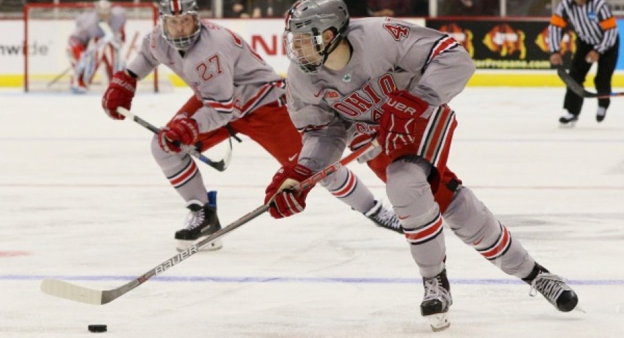 The undefeated Buckeyes were downed by Robert Morris on Friday.