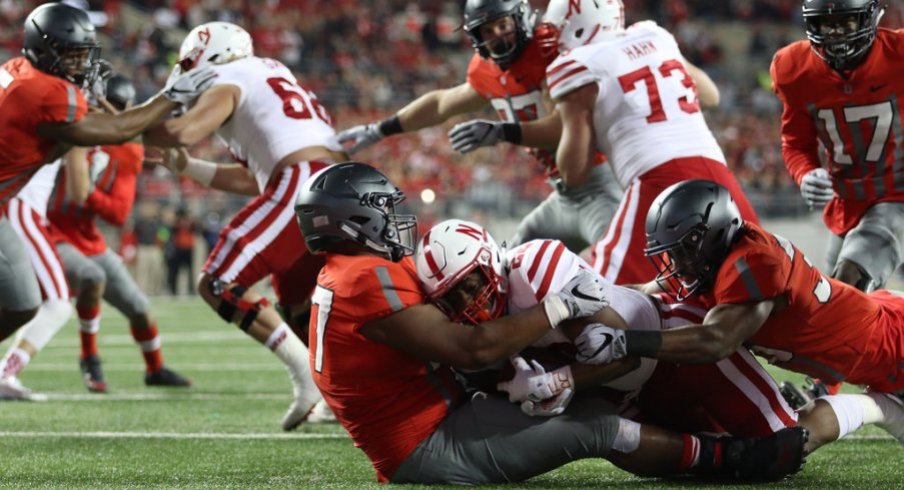 Michael Hill could've been busted for loitering in Nebraska's backfield. 