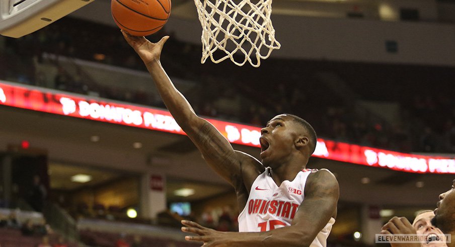 Kam Williams scores two against Walsh. 