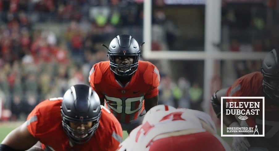 McCall lines up in the backfield against Nebraska.